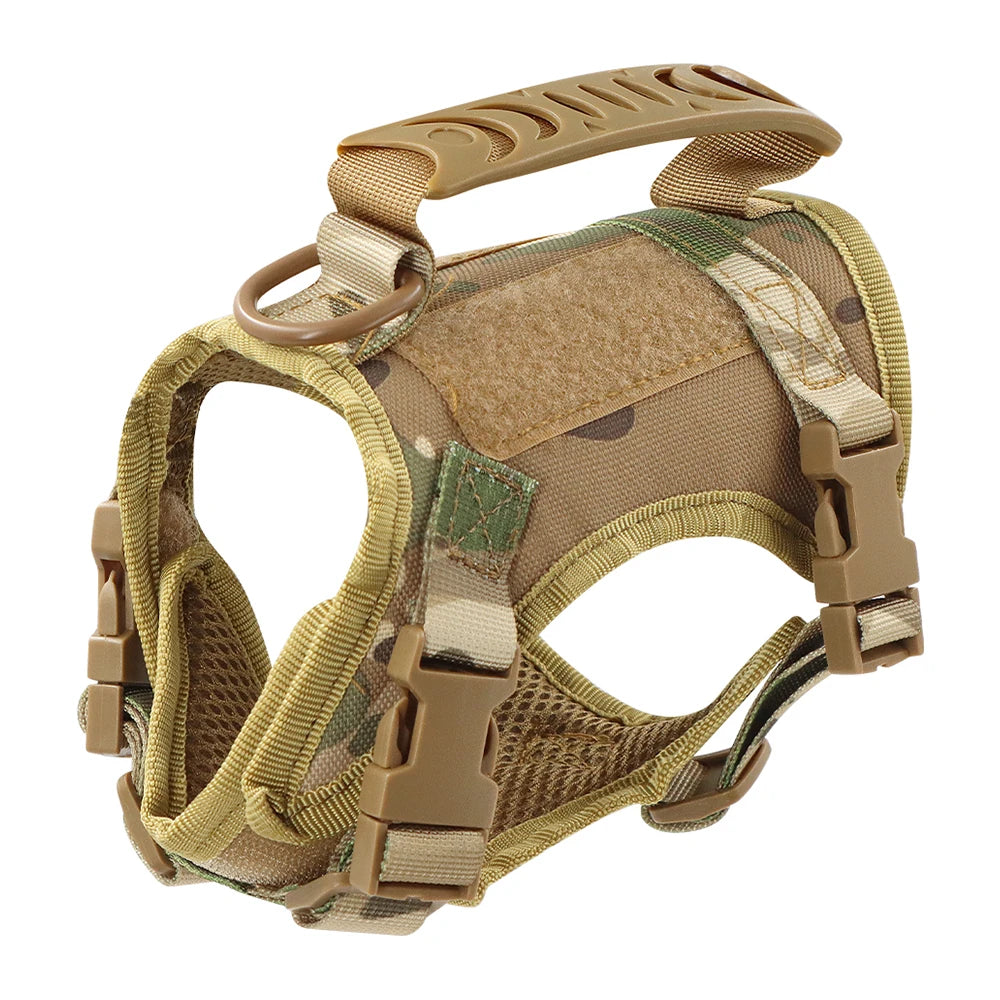 Tactical Cat Harness with Handle | Escape-Proof Outdoor Pet Vest