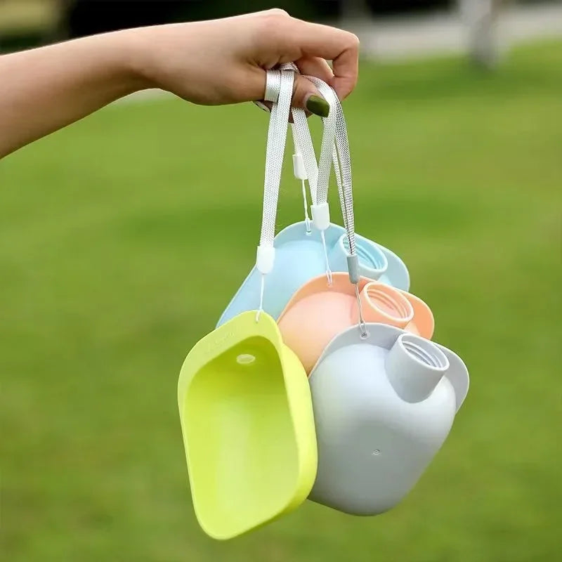 Portable Dog Travel Water Bottle | Outdoor Pet Water Feeder for Dogs & Cats