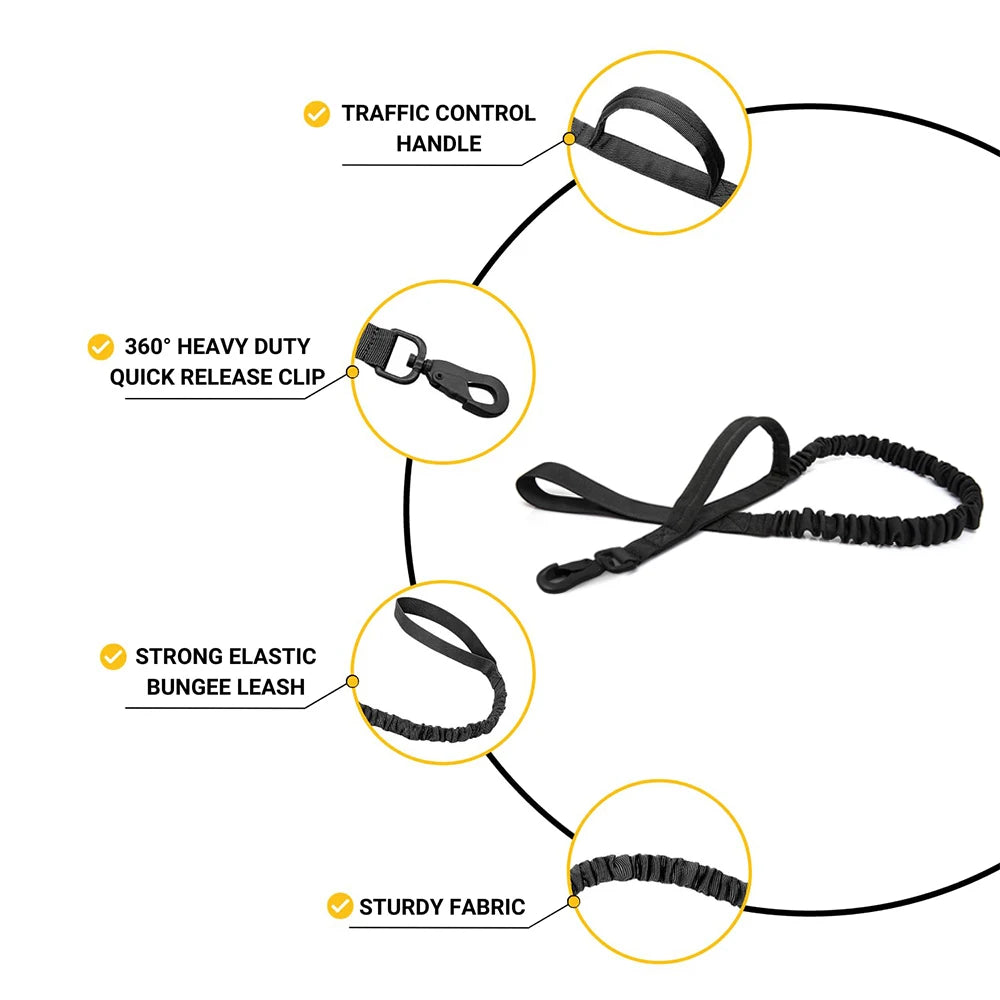 Tactical Cat Harness with Handle | Escape-Proof Outdoor Pet Vest