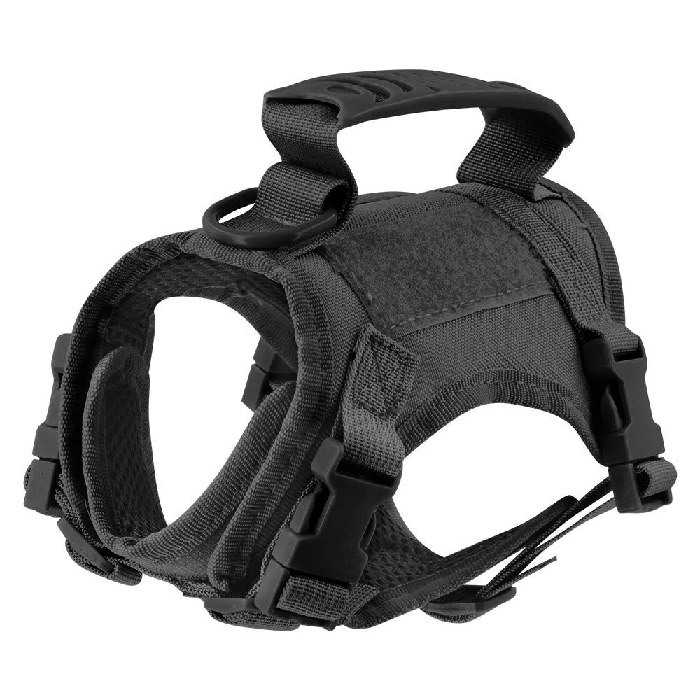 Tactical Cat Harness with Handle | Escape-Proof Outdoor Pet Vest