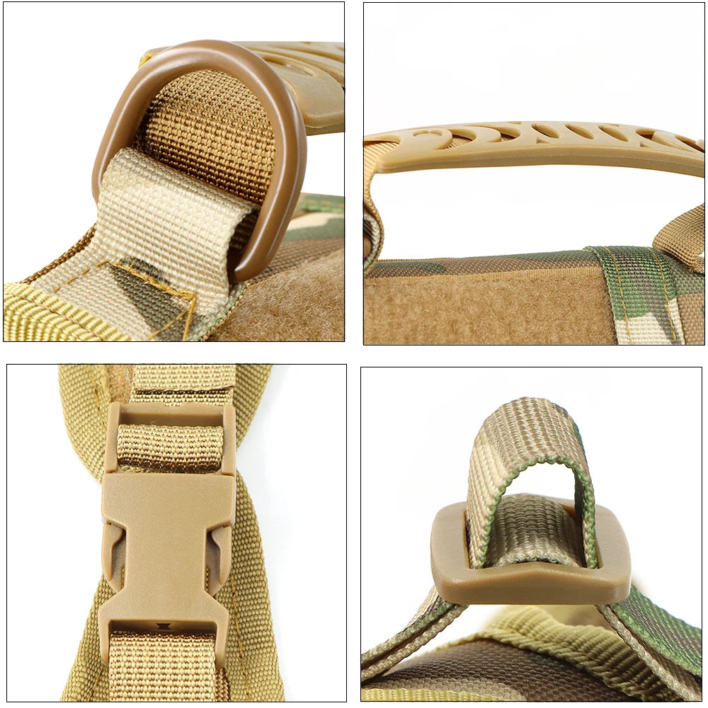 Tactical Cat Harness with Handle | Escape-Proof Outdoor Pet Vest