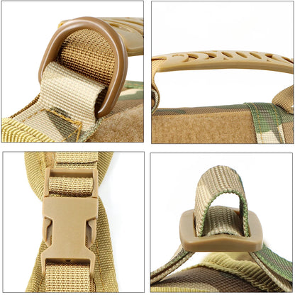 Tactical Cat Harness with Handle | Escape-Proof Outdoor Pet Vest