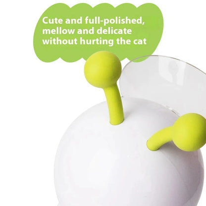 Caterpillar Teasing Cat Toy Motion Activated Kitten Toy Rechargeable Automatic Cat Toy with Tail for Indoor Cats Toy Ball